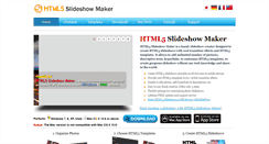 Desktop Screenshot of html5-slideshow-maker.com